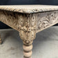 French Carved Oak Writing Table