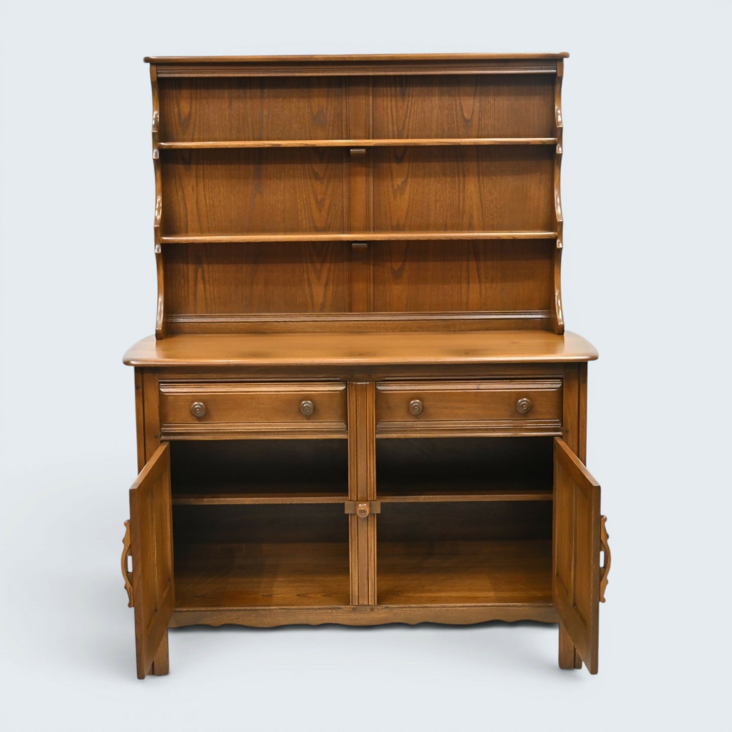 Vintage Ercol Welsh Dresser Sideboard Golden Dawn Showroom Con' FREE UK DELIVERY
