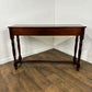 Reproduction Mahogany Console Table