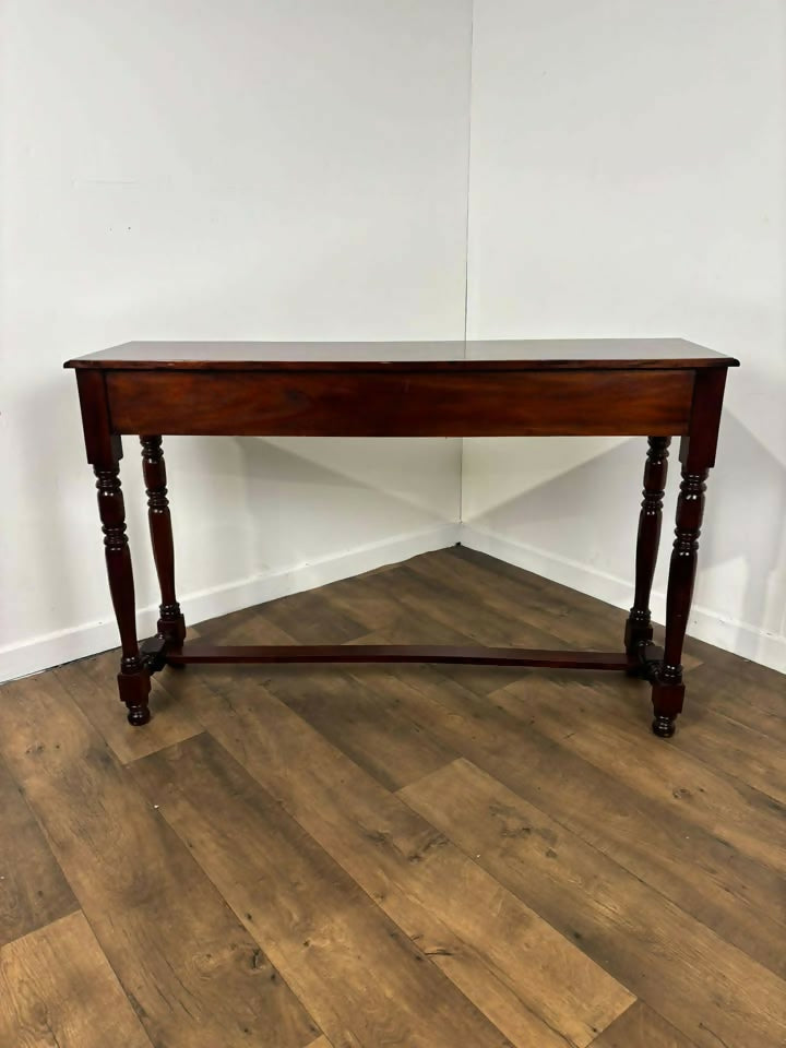 Reproduction Mahogany Console Table