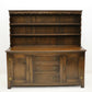 Large Georgian Style Oak Welsh Dresser Sturdy Clean VGC 2 Piece FREE UK Delivery. SBR7108/2504B
