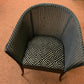 black wing chair