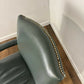 Classic Gainsborough Chair in Duck Egg Leather