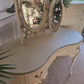 French Louis Style Dressing Table with Mirror