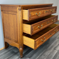 Chest of Drawers Vintage French Louis XVI Style Oak 3 Drawers Cabinet LOT 3770