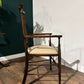 Edwardian mahogany inlaid occasional chair9