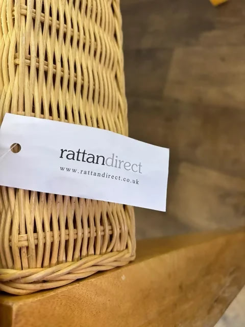 Contemporary Rattan Direct Square Dining Table