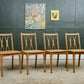 4 Mid Century Dining Chairs Lebus Link - 1950s - 1960s