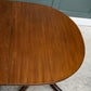 Regency Solid Mahogany Extending Dining Table with Leaf - Twin Pedestal - 194 cm