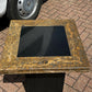 Vintage Italian Marble Coffee Table & Matching Lamp Table