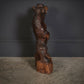 Carved Wood Black Forest Bear Lamp