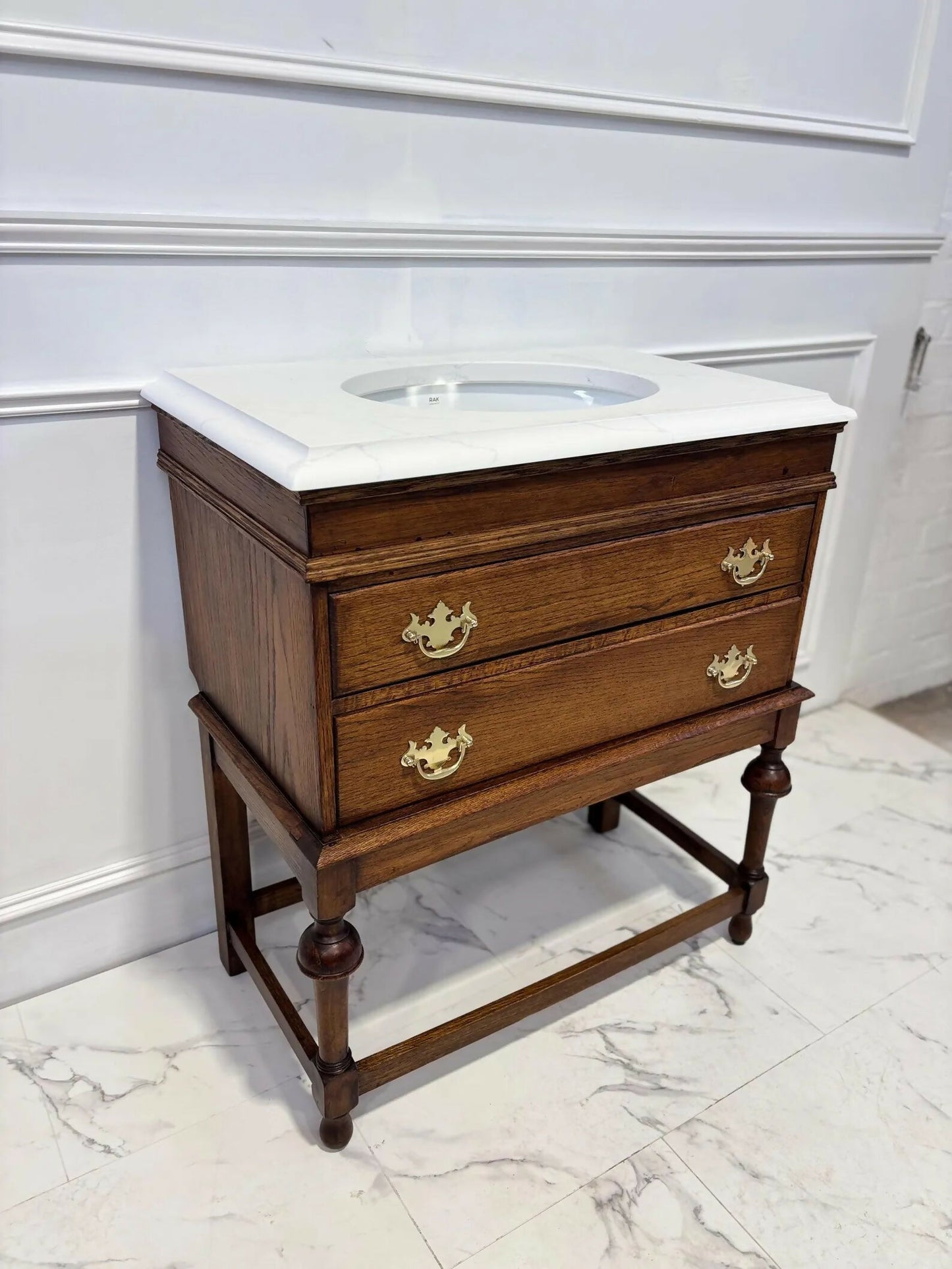 Bathroom Vanity Unit Made to Order Vanity Unit Custom Made Bathroom Furniture Antique Traditional Bathroom Washstand Basin Unit