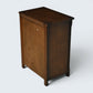 Old Charm Linenfold Cupboard Bedside Cabinet 2 Door Tudor Brown FREE DELIVERY*