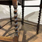 Oak Gateleg Dining Table On Barley Twist Supports