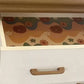 Vintage Teak Cream Bedroom Tallboy Chest Mid Century Drawers Nursery Storage