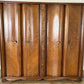 Wardrobe Vintage French Style Four Door Carved Armoire Cabinet LOT 6146
