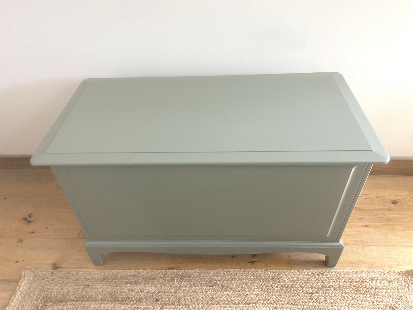 Stag green blanket box