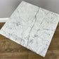 Bedside Table Antique French Style Marble Top Oak Cabinet Nightstand LOT 6235