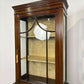 Edwardian Inlaid Mahogany Narrow Display Cabinet