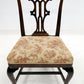 4 Chippendale Style Dining Chairs Cabriole Legs Carved Back FREE UK Delivery. SBR7223/0106B