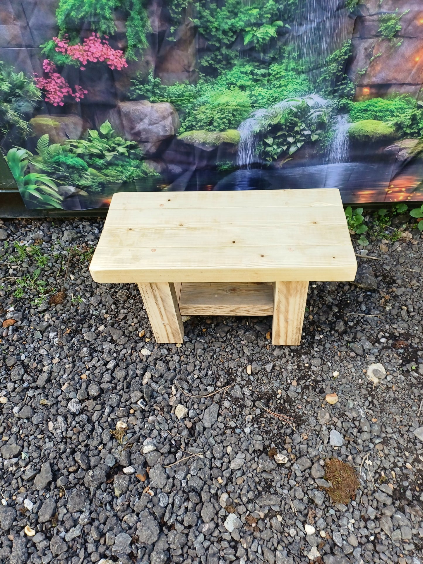 Small wooden table