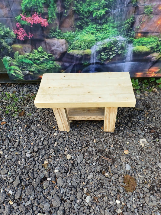 Small wooden table