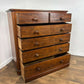 Victorian Mahogany Two Over Four Chest Of Drawers