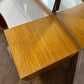 Mid Century Teak Stag Curved Triple Dressing Table