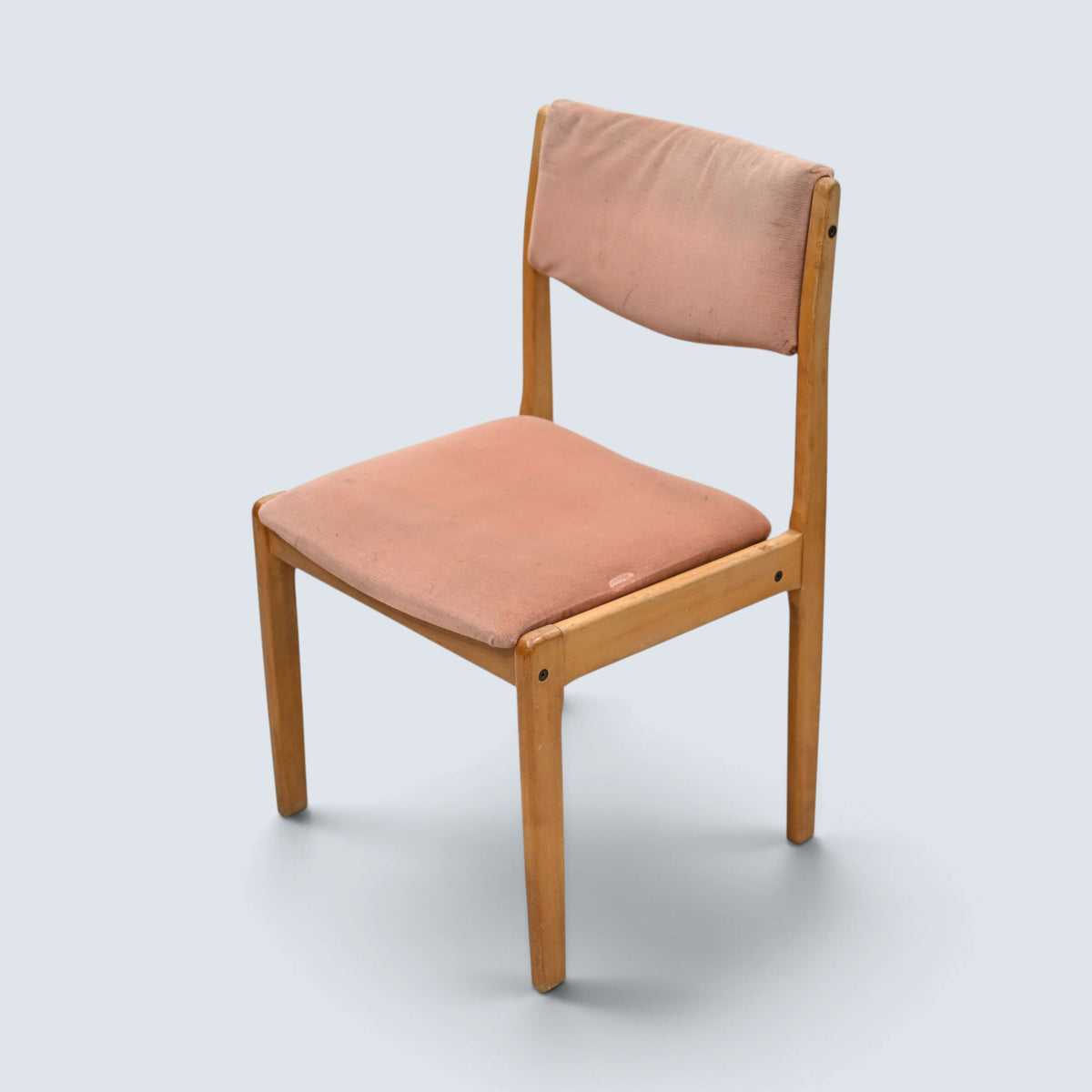4 G Plan Style Dining Pink Upholstered Retro Velour Chairs FREE UK Delivery*