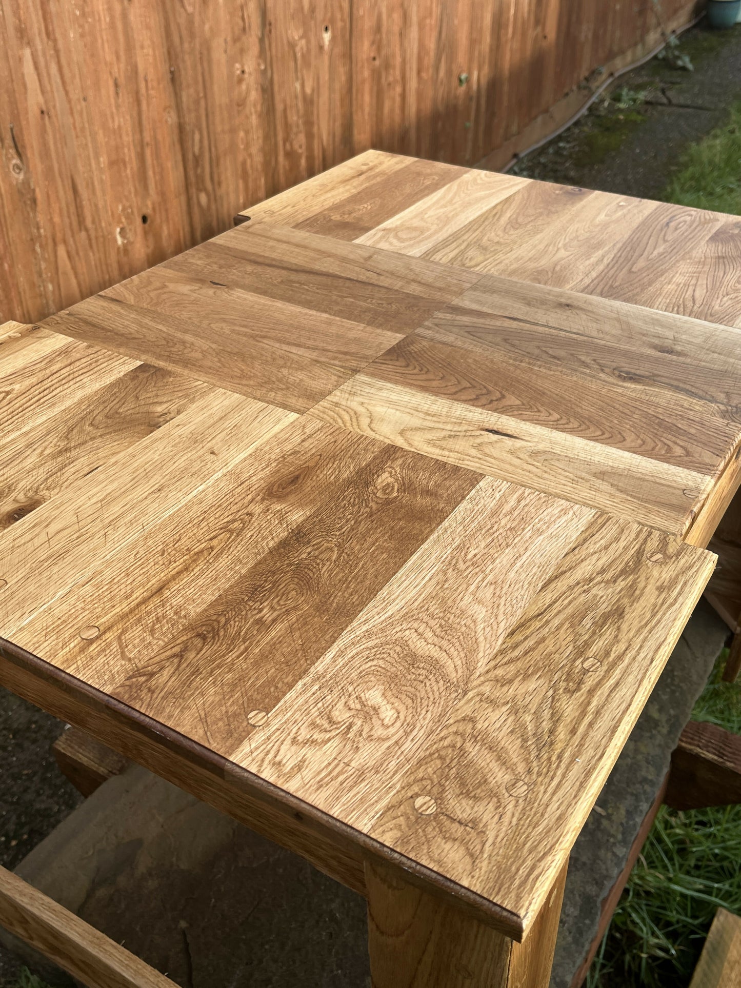 Handmade Solid Oak Coffee/Occasional Table