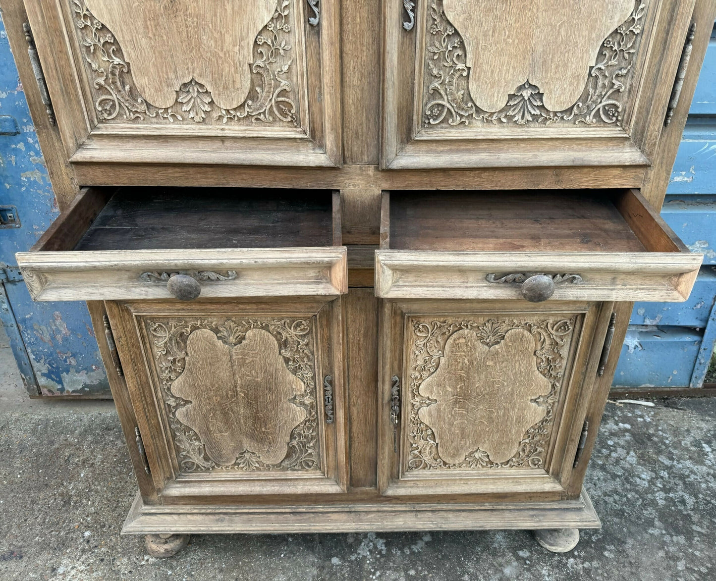 18th Century French Normandie Larder Cupboard