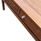 Mid-century long console coffee table by the renowned British makers Greaves and Thomas.