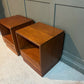 Pair G Plan Teak Bedside Chests Fresco Range 1970’s. Delivery Available.