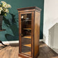 Edwardian Mahogany Narrow Display Cabinet99