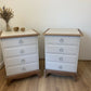 Stag 4 Drawer Bedside Tables