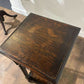 Vintage Oak Barley Twist Plant Stand