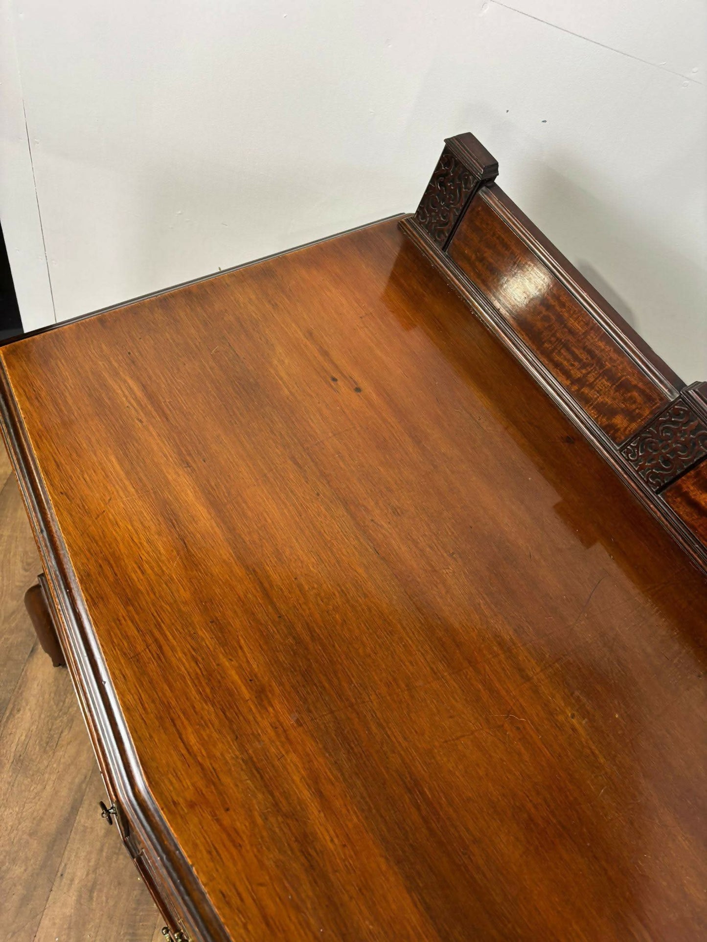 Edwardian Mahogany Bow Front Sideboard