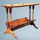 Reprodux Bevan Funnel Figured Mahogany Magazine Table