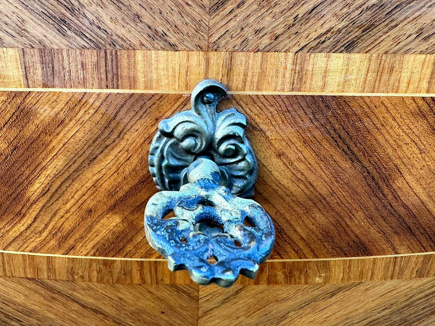 Inlaid Walnut and Kingwood Bureau Plat / Writing Table