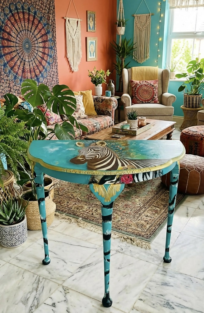 Zebra Table