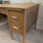Vintage Oak Office Desk by Partridge & Cooper