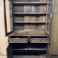 French Carved Oak Hunting Cabinet