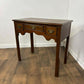Reproduction Oak Lowboy Console Table