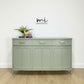 Pale Sage Green Nathan sideboard, tv stand media unit, drinks cabinet