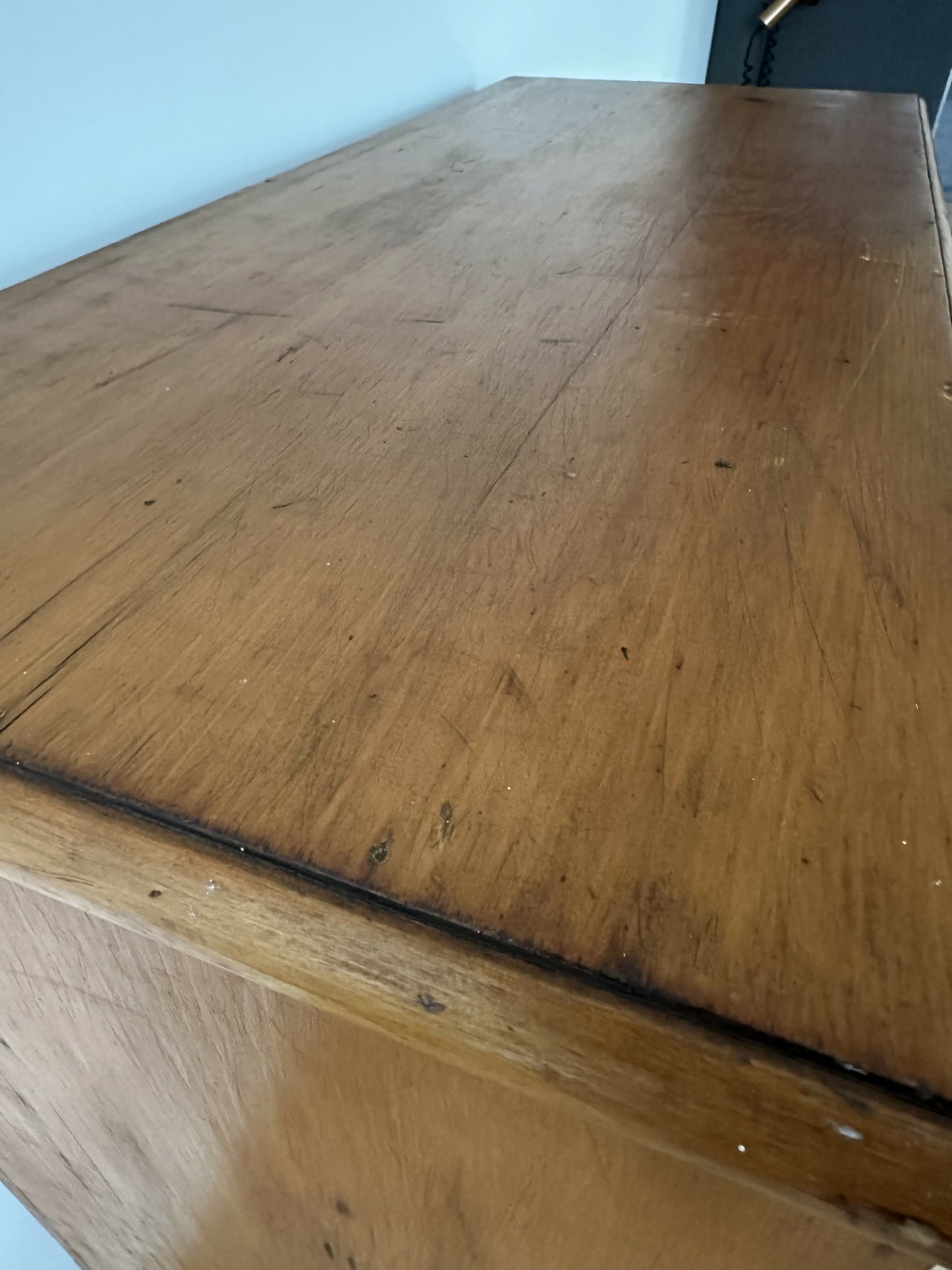 Antique Victorian Pine Chest of Drawers Rustic Solid Pine Chest of Drawers