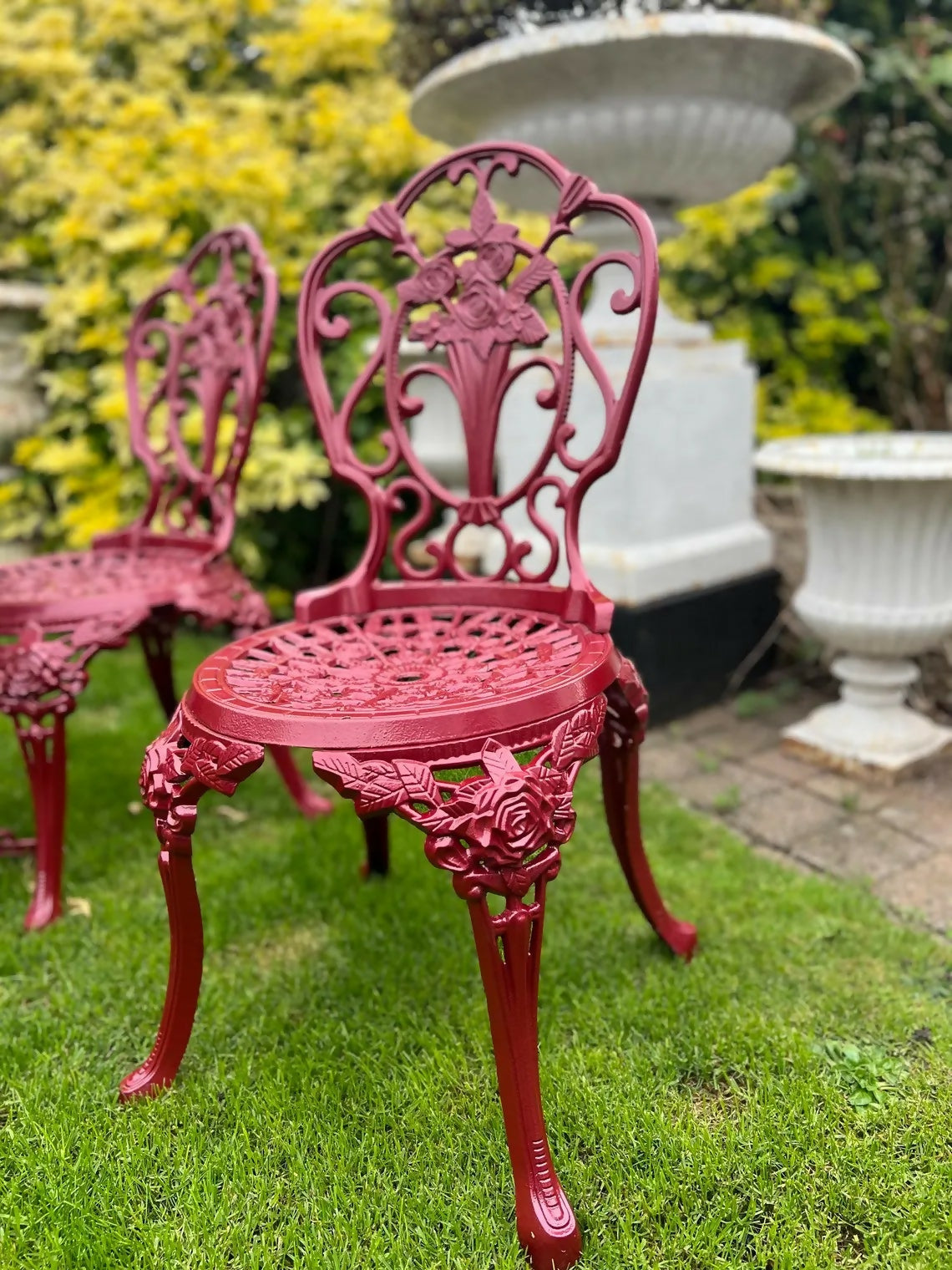Cast Iron Patio Set fully Restored