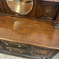 Vintage Jacobean Style MirrorBack Sideboard with 2 door and 3 Drawers .