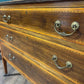 Edwardian mahogany inlaid dressing table featuringmn