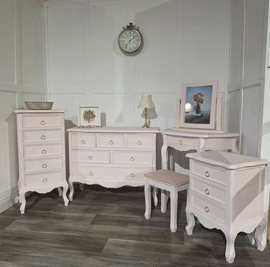 Upcycled - Melody Maison Sophia Pink Bedroom Furniture Set – Complete Collection