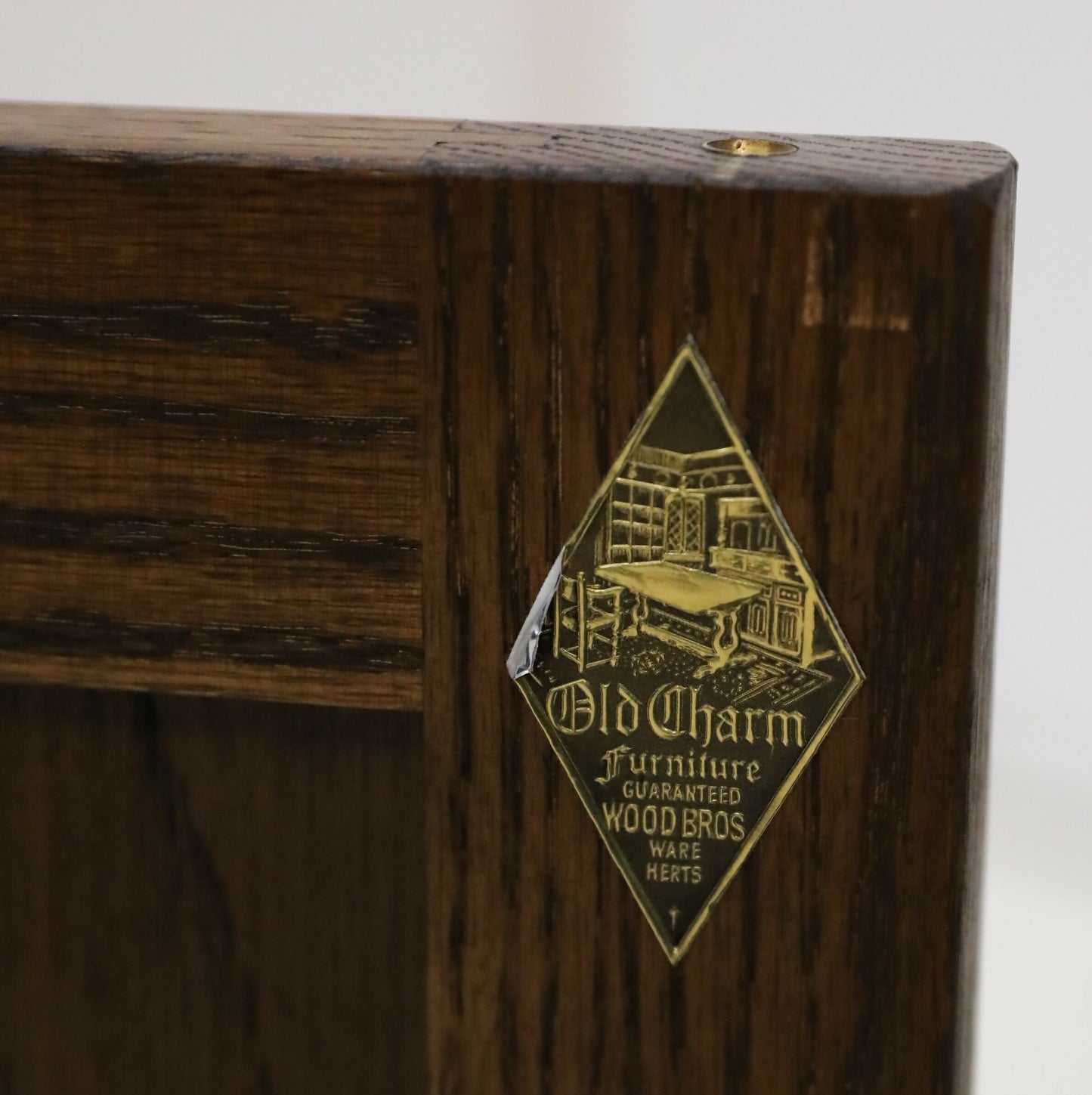 Old Charm Warwick Oak Dresser In Light Oak Finish Tudor Style FREE UK Delivery. SBR8897/1303D